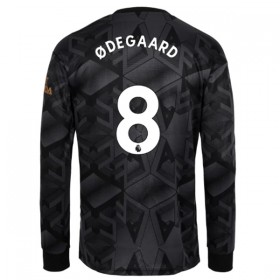 Goedkope Arsenal Odegaard 8 Uitshirt 2022-23 Lange Mouw